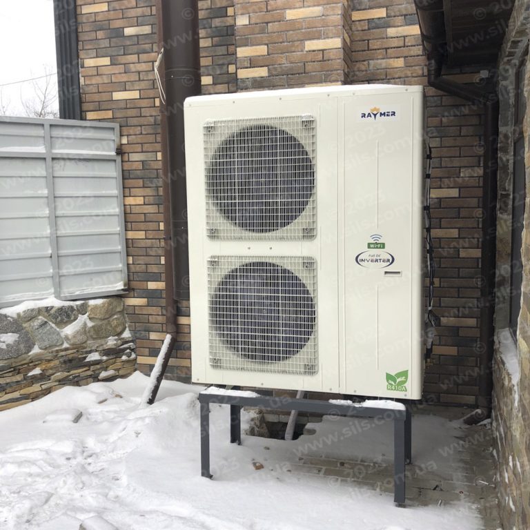 Подробнее о статье <спан lang="ru">Установка теплового насоса Raymer RAY-32DS1-EVI (380В) сплит на 32 кВт, в частный дом 400 кв. м.</охватывать>