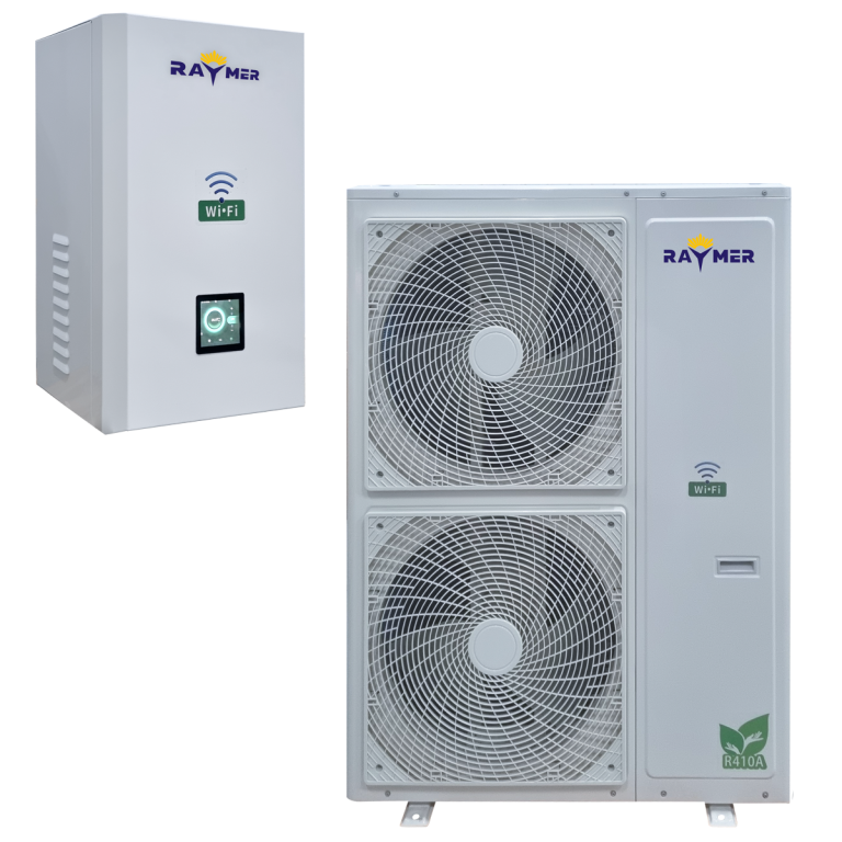 Read more about the article <span lang ="ru">Тепловой насос воздух-вода Raymer RAY-15DS1-EVI 220V 15 кВт сплит-система</span>