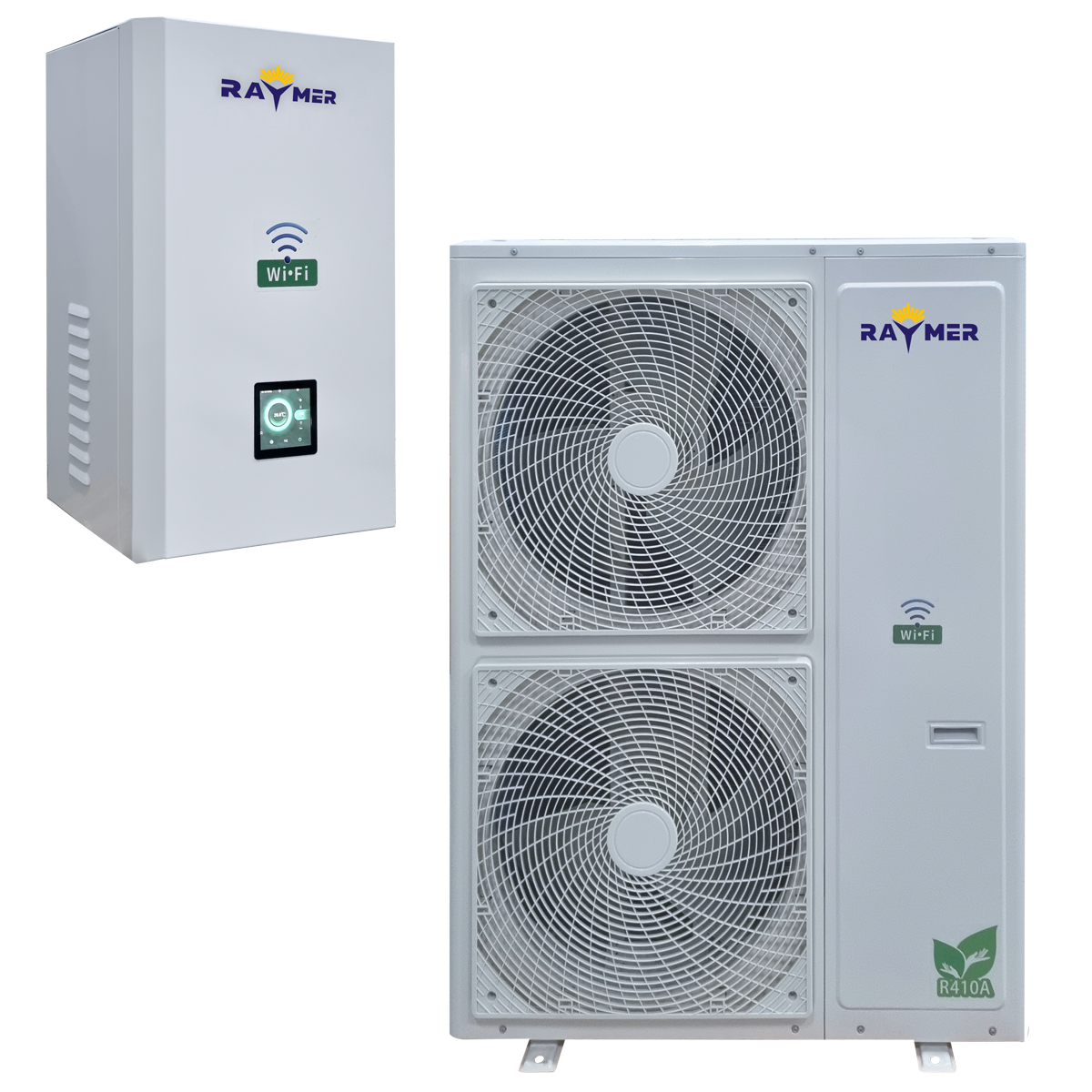 Тепловой насос воздух-вода Raymer RAY-15DS1-EVI 220V 15 кВт сплит ...