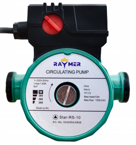 Read more about the article <span lang ="ru">Насос циркуляционный Raymer RS-25/10-180+ гайки+ кабель 1 метр с вилкой</span>