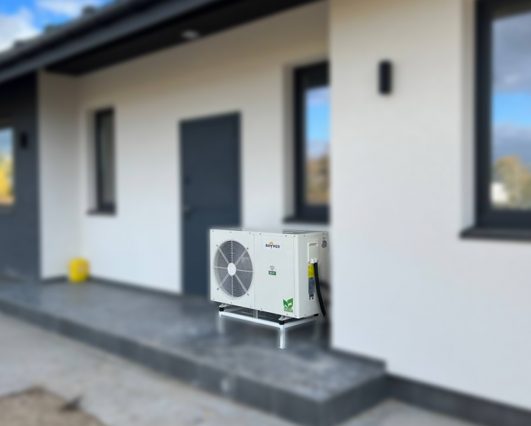 Read more about the article <span lang ="ru">Установка теплового насоса Raymer RAY-10MN на 10 кВт в частном доме до 120 м.кв., в Киевской обл, Золочевский сельсовет, КМ Sky Park</span>
