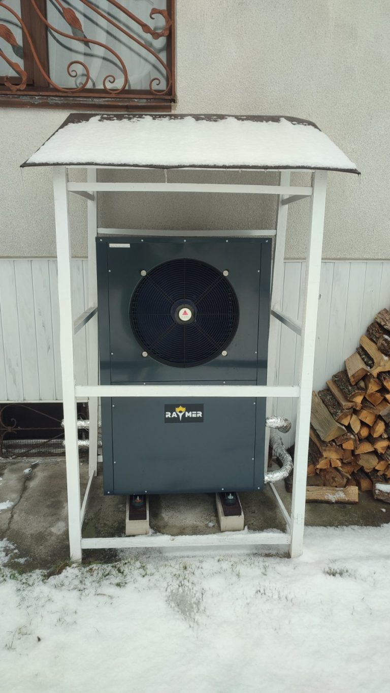 Подробнее о статье <спан lang="ru">Установка теплового насоса воздух-вода Raymer FA-04 15 кВт, 380V в Киевской области</охватывать>