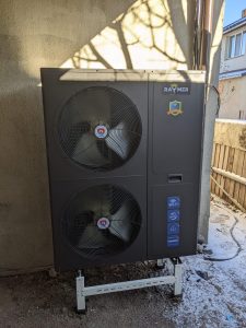 Raymer RAY-18DS2-EVI монтаж теплового насосу