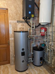 Raymer RAY-18DS2-EVI монтаж теплового насосу 5