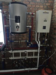 Монтаж теплового насоса Raymer RAY-13DS1-EVI Частный дом на 120 кв. м в г. Винница 1