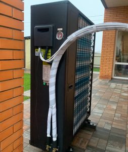 Тепловой насос Raymer RAY-18DS2-EVI (220V) Установка в доме 4