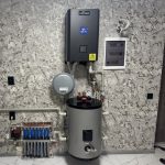 Встановлення теплового насоса в новому вбудованому будинку G. Ізмаїл 100 M-raymer ray-10ds2-evi ner 10 кВт 5