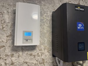 Установка теплового насоса в новопостроенном доме г. Измаил на 100 м² Raymer RAY-10DS2-EVI на 10 кВт 7