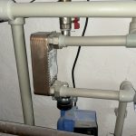 встановлення теплообмінника