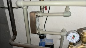 встановлення теплообмінника