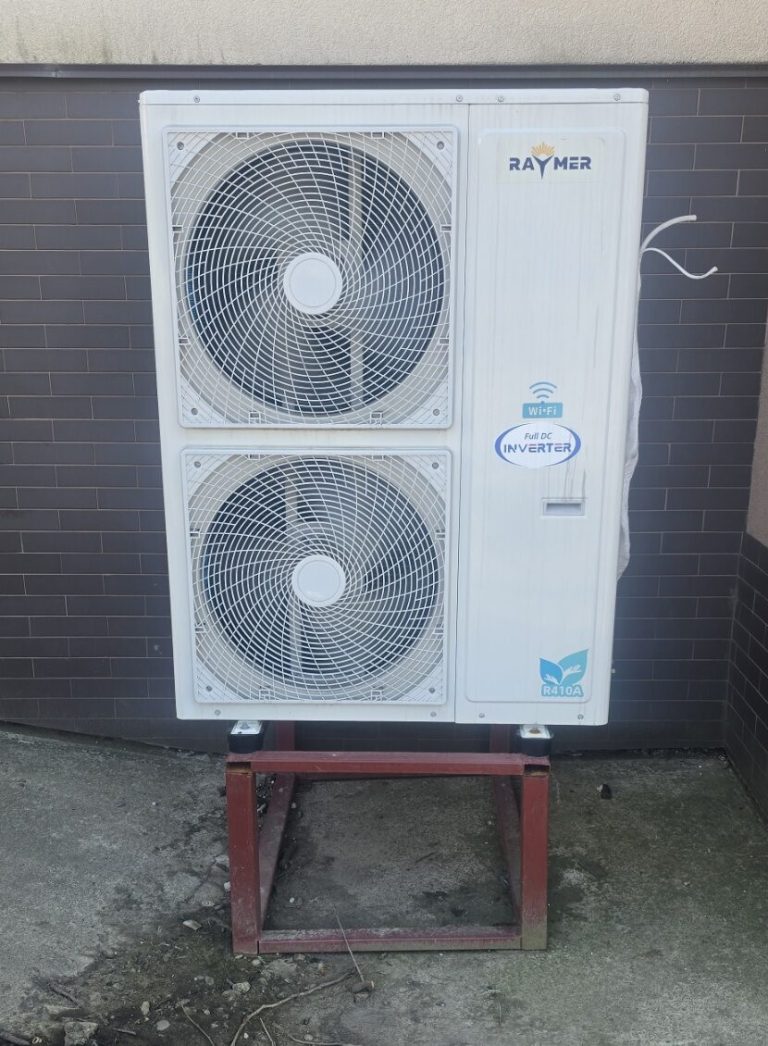 Read more about the article <span lang ="ru">Монтаж отопления для двухэтажного дома г. Черновцы до 180 м² | Инверторный ТН Raymer RAY-18DS1-EVI (380V) на 18 кВт</span>