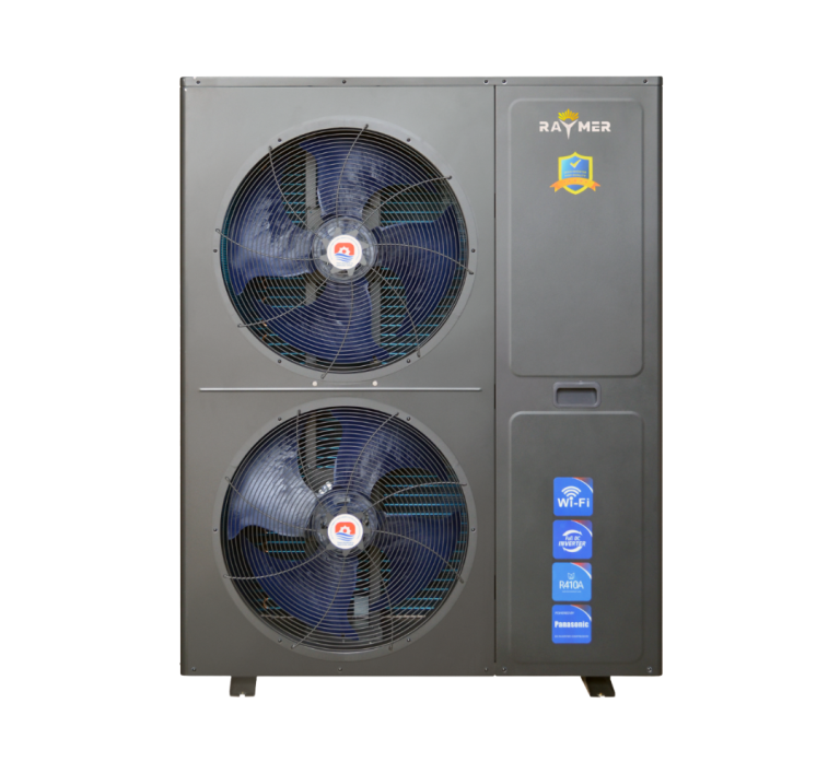 Подробнее о статье <спан lang="ru">Тепловой насос воздух-вода Raymer RAY-18D2MN-EVI на 18 кВт, инверторный, -30° C/+43 ° C., моноблок к 240 кв.м, 220В</охватывать>