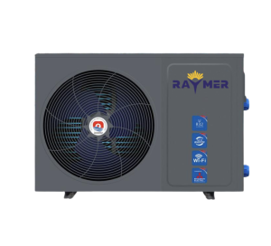 Read more about the article <span lang ="ru">Инверторный тепловой насос для бассейна Raymer RAY-7PD2 (5,9 кВт), объем бассейна до 20 м³, до -15°С/+43°С, (220 В)</span>