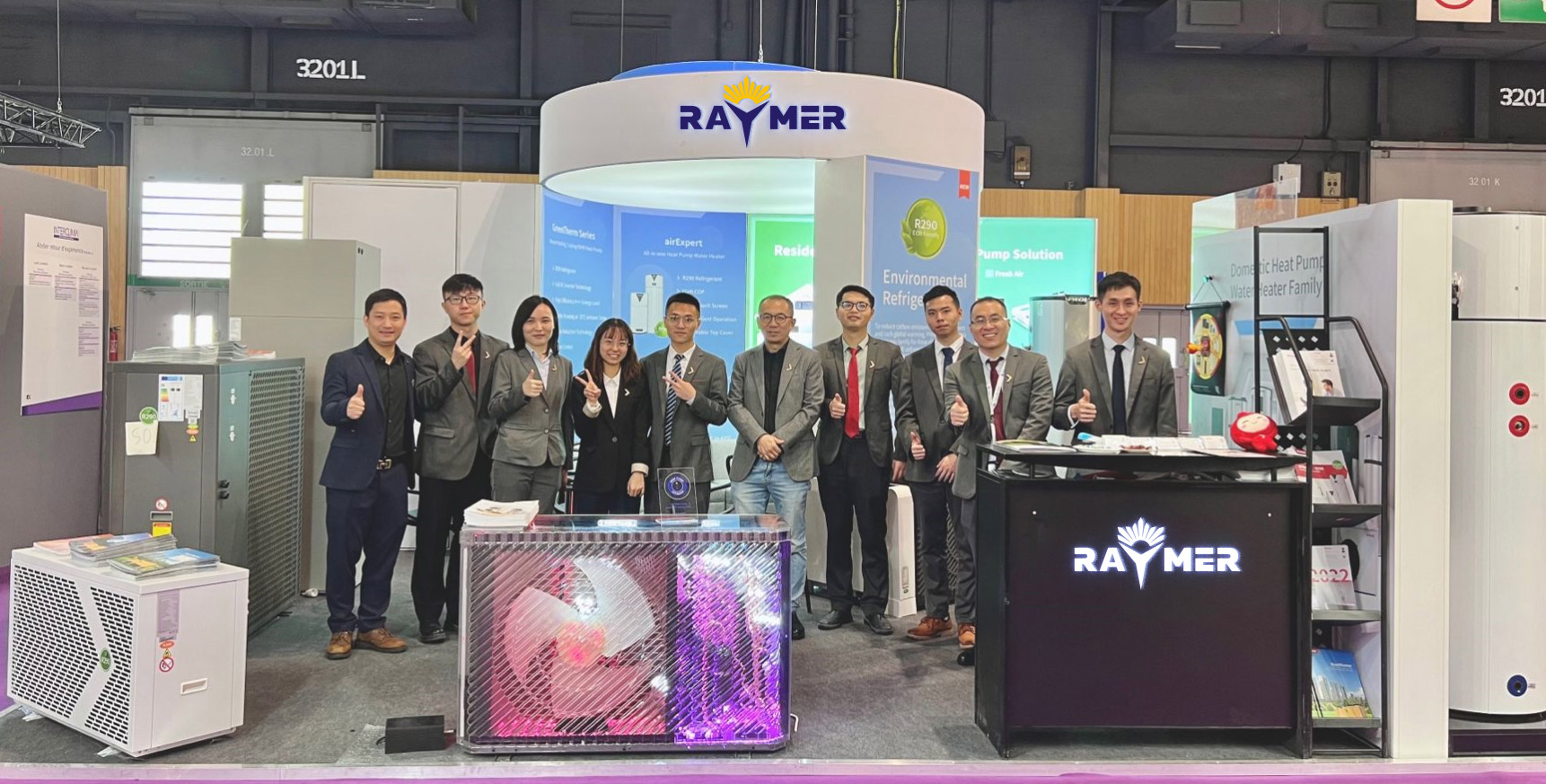 RAYMER оставил еще один след на INTERCLIMA Expo 2022