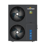 Инверторный тепловой насос для бассейна Raymer RAY-37PD2 (36 кВт), объем бассейна до 160 м³, до -25°С/+43°С, (380 В)