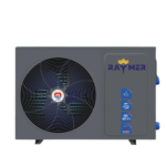 Инверторный тепловой насос для бассейна Raymer RAY-11PD2 (9,8 кВт), объем бассейна до 40 м³, до -15°С/+43°С, (220 В)