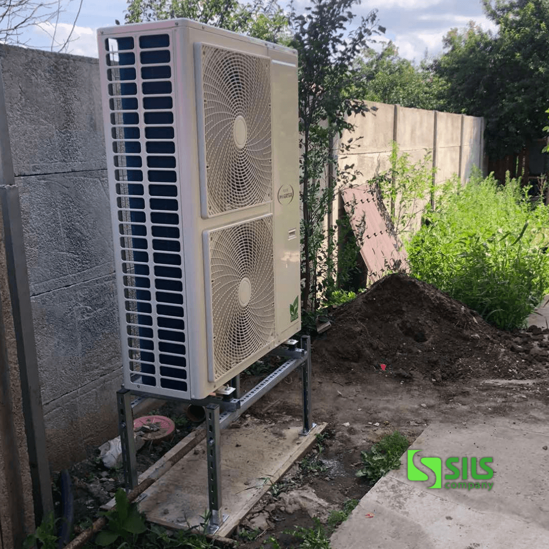 Частный дом в г. Луцк 200 м² Raymer RAY-18DS1-EVI 380V 18 кВт сплит-система