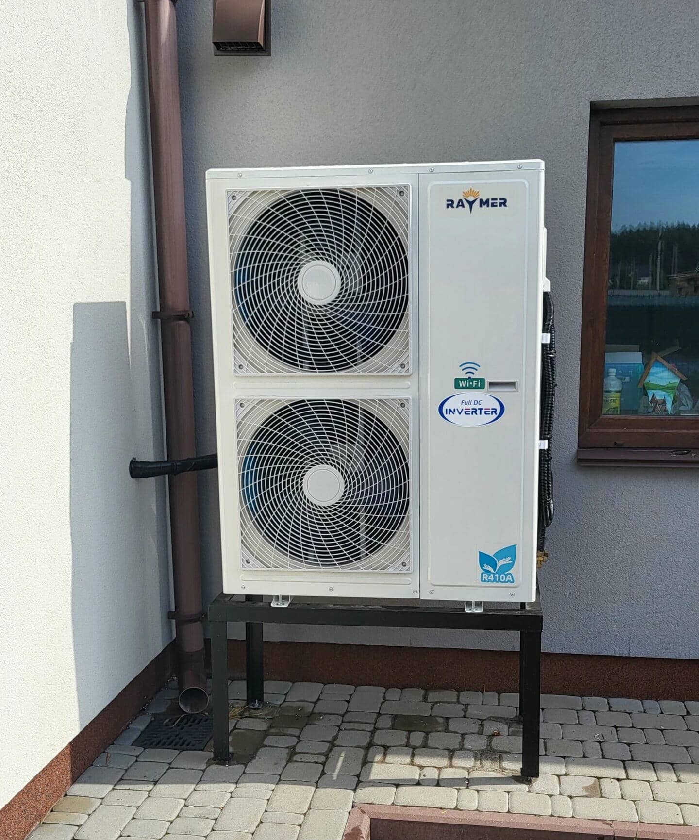 Тепловой насос Raymer RAY-15DS1-EVI 380В в поселке Роживка, Броварского района